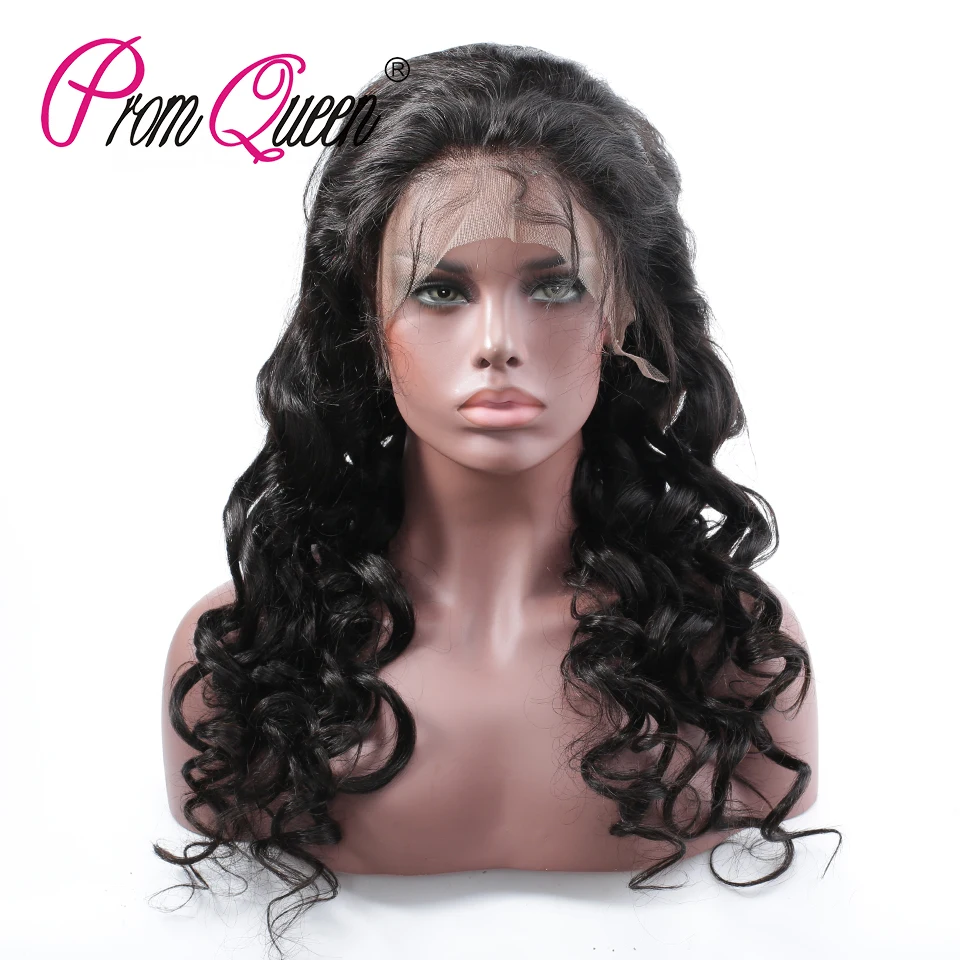 

Full 360 Lace Frontal Loose Wave Frontal Wig Plucked Curly Lace Front Wigs with Baby Hair 150% 180% 250% Density Available