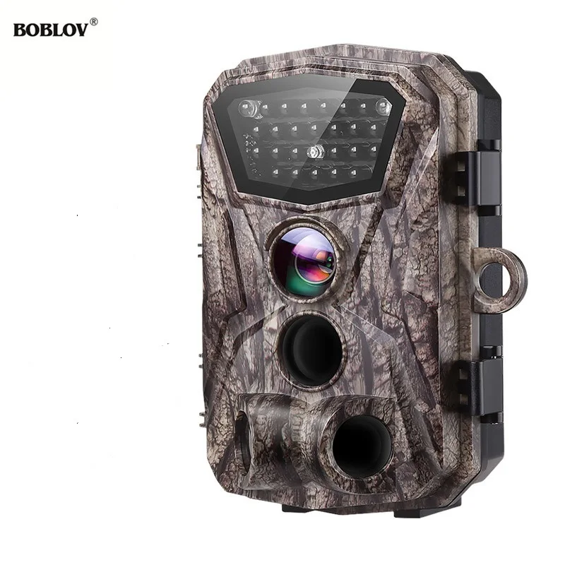 BOBLOV H883 18MP 1080P Hunting Trail Camera 24 Infrared LEDs 120 Degree PIR Lens Scouting Wildlife Night Vision Cameras - Цвет: Standard