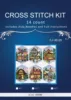Top Quality Lovely Hot Sell Counted Cross Stitch Kit Christmas Village Ornament dim 07 ► Photo 1/5