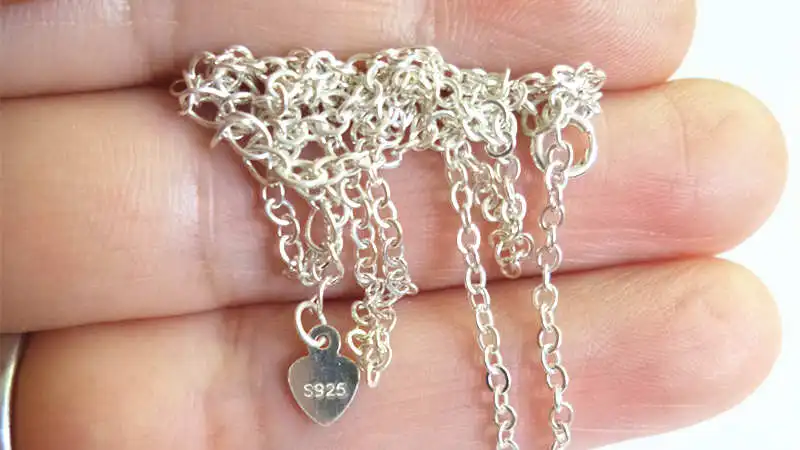 925 silver  chain 45+5cm