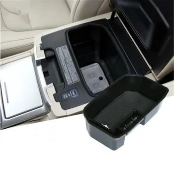 

Car-Styling Dedicated Modified Central Armrest Storage Box Glove Tray Pallet phonr holder Case For Toyota Land Cruiser 2005-16
