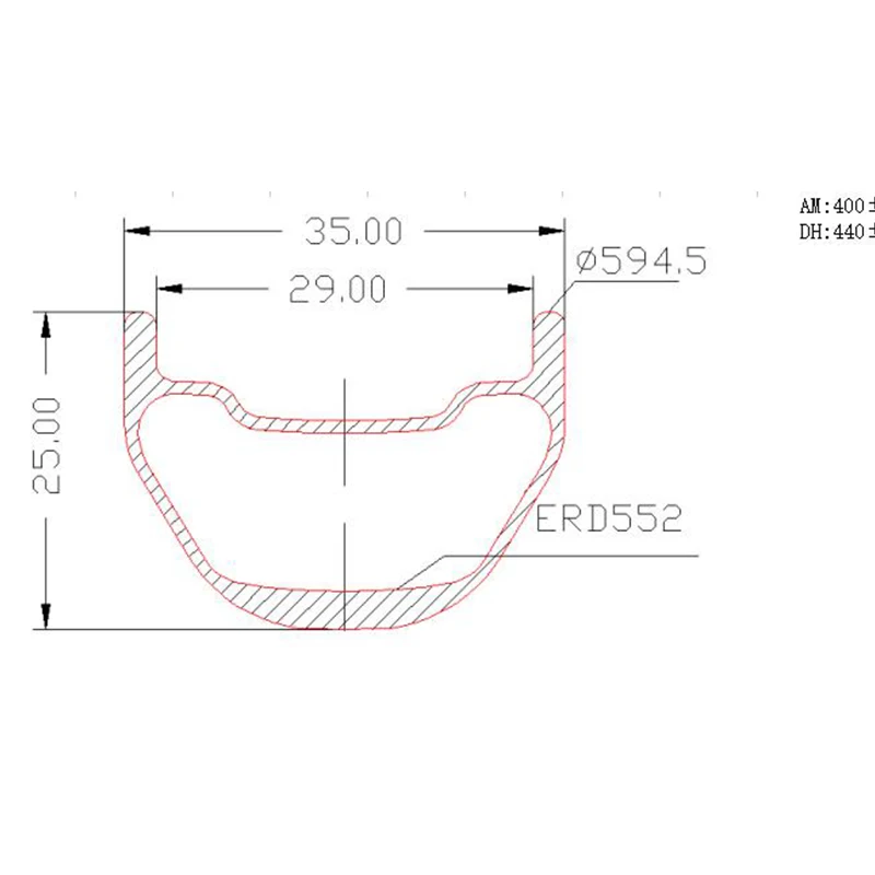 27,5 er карбоновый mtb ободки дисков 35x25 мм XC AM 380 г бескамерный горный велосипед rim aro 29 mtb carbo ободки дисков карбоновый обод ERD 552 мм