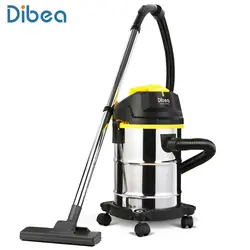 Dibea DU100 США ручной пылесос бочонок Тип влажный/сухой пылесос Чистящая машина ручной пылесборник для дома