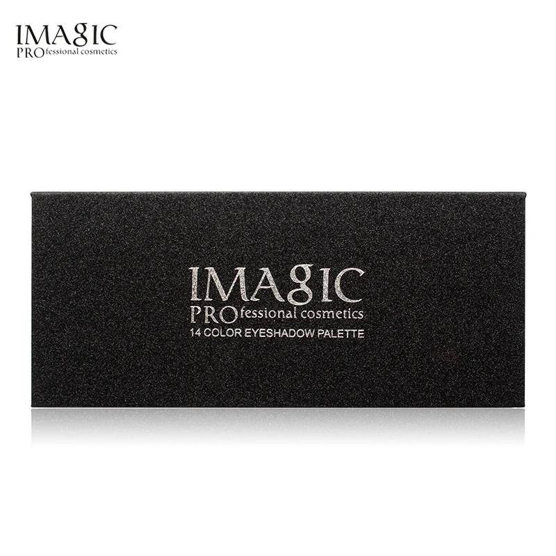 IMAGIC 14 видов цветов Палитра теней для век мерцающие матовые тени в одной палете