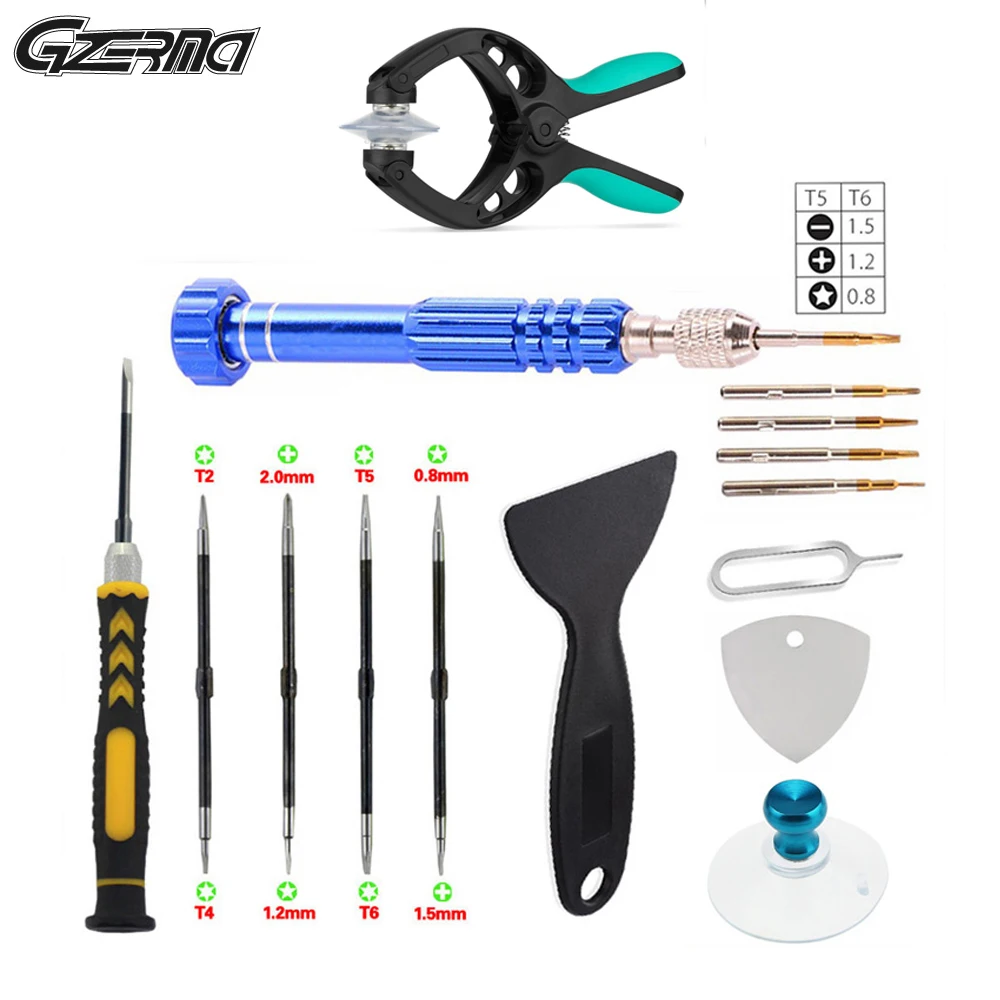 10 PCS Pry Metal Screwdriver Repair Tools Kit Mobile Phone Repair Tools