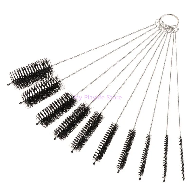 

10Pcs Aquarium Pipe Cleaning Brushes Set Fish Tank Tube Cleaner For Drinking Straw Glasses Keyboard Jewelry Bottle Household C42