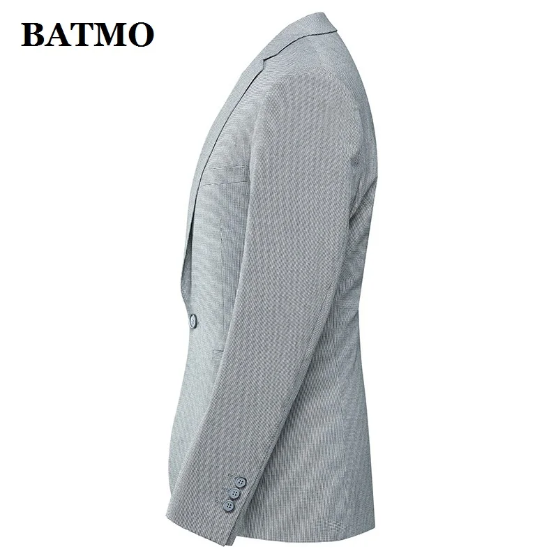 Batmo Новое поступление весенний высококачественный Повседневный Тонкий Блейзер для мужчин, мужские костюмы куртки, повседневные куртки для мужчин плюс-Размер M-4XL 7927