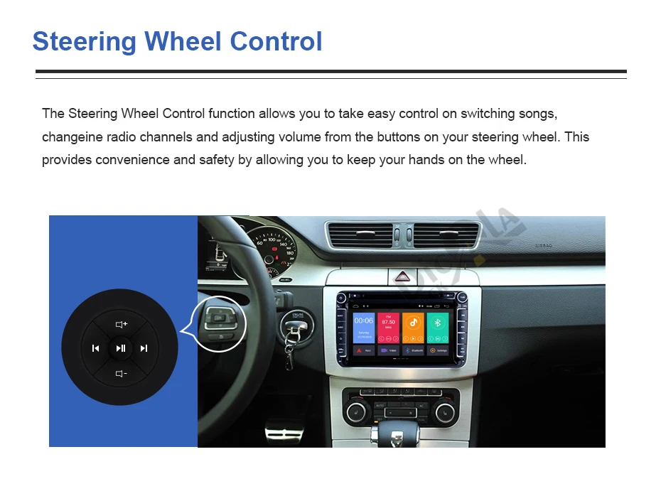 Discount 7" 2 din android 9.1 Quad cores car dvd player gps for ford focus 2/mondeo/s max/c-max/fusion/fiesta/transit radio head unit 11