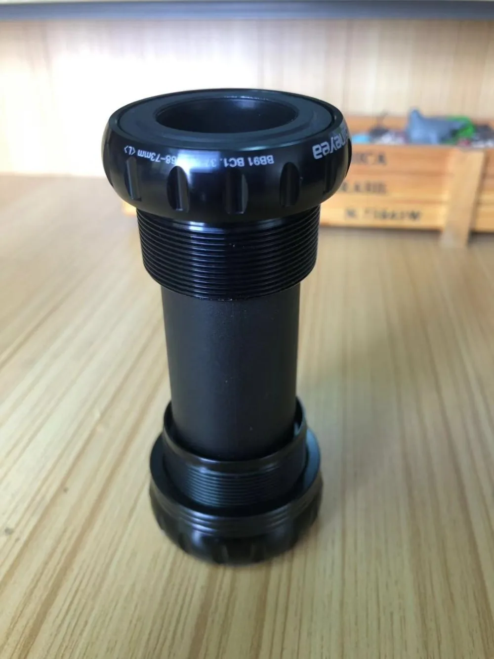 Нижний Кронштейн подшипника GINEYEA BB91 BC1.37 * 24T 24 мм сквозная ось подходит для детали