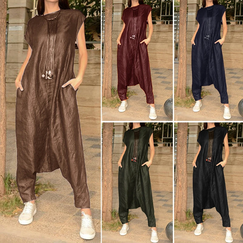 zanzea collection overalls