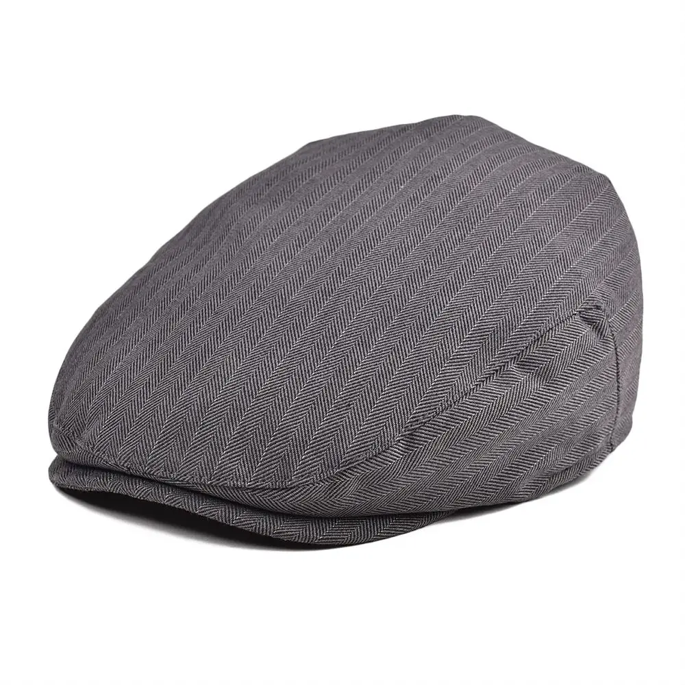 infant white newsboy cap