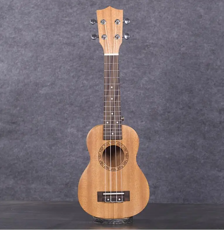 

21 inch ukulele laser engraving mahogany beginner practicing ukulele free shipping