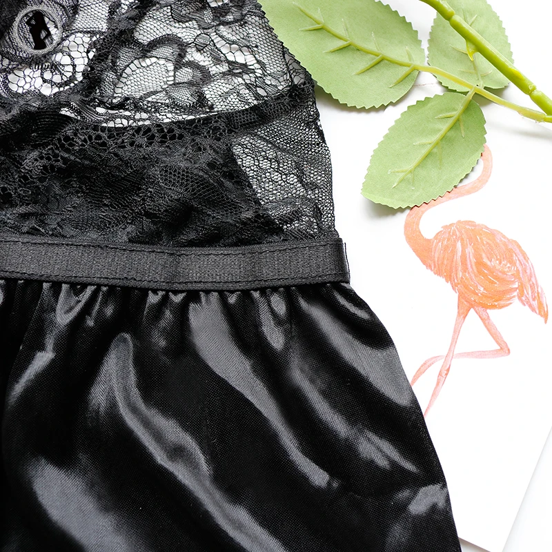 ALINRY Sexy Babydoll Plus Size Lace Lingerie Dress Erotic Women Transparent Deep v Costumes Porno Underwear Sexi Lenceria Hot ALINRY Sexy Babydoll Plus Size Lace Lingerie Dress Erotic Women Transparent Deep v Costumes Porno Underwear Sexi Lenceria Hot