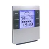 Household Digital LCD Display Hygrometer Thermometer Temperature Humidity Meter Calender Clock Alarm ► Photo 2/6