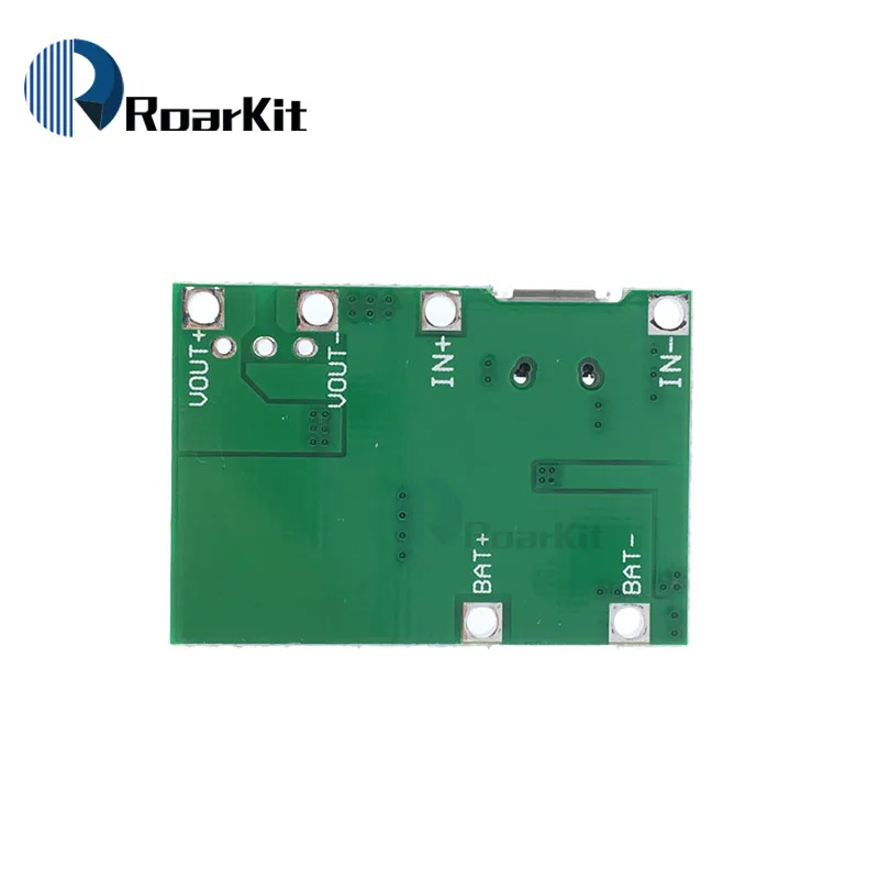 3,7 в 4,2 в литий-ионная 18650 плата зарядного устройства для аккумулятора DC-DC Повышающий Модуль TP4056 TC4056 Запчасти для DIY комплекта