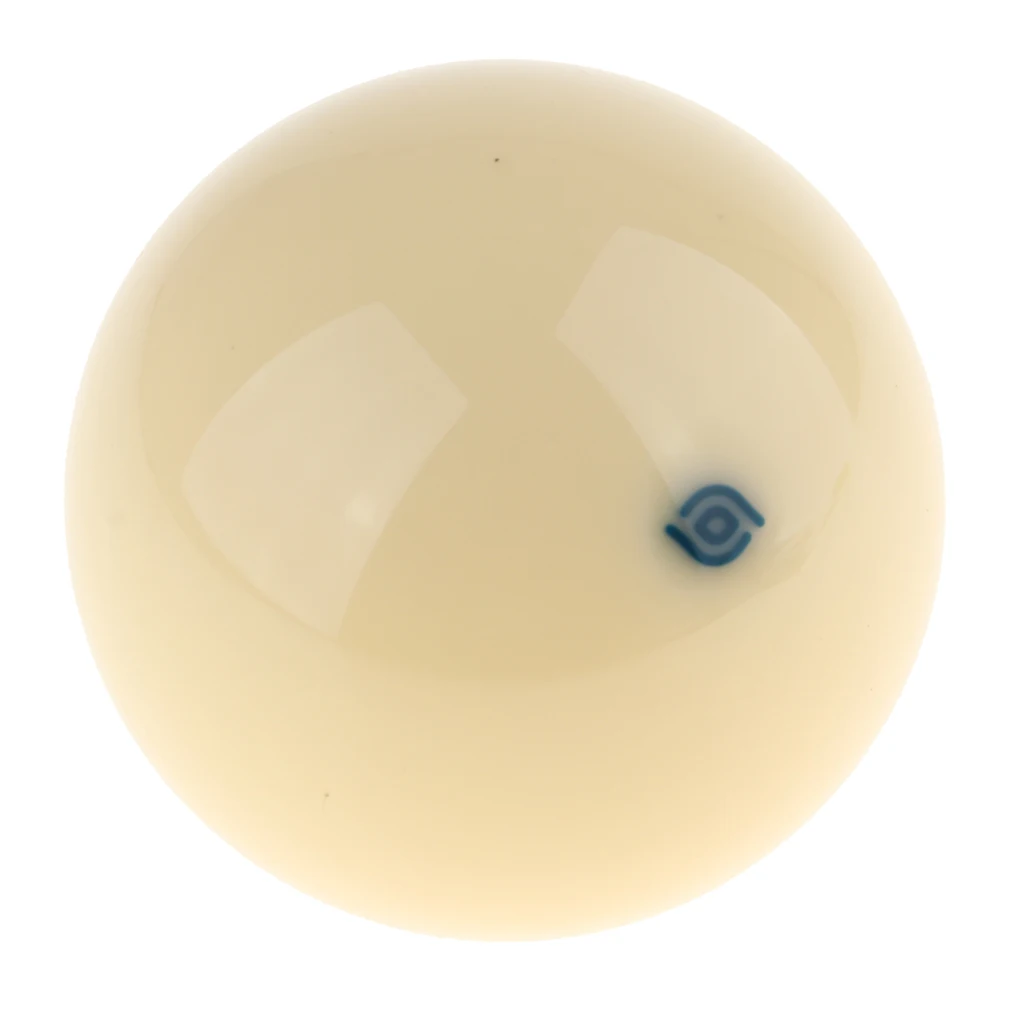 

1 Pcs Perfeclan 5.7cm Resin Snooker Cue Ball White Billiard Cue Ball Training Practice Fits for Snooker Pool Replacement