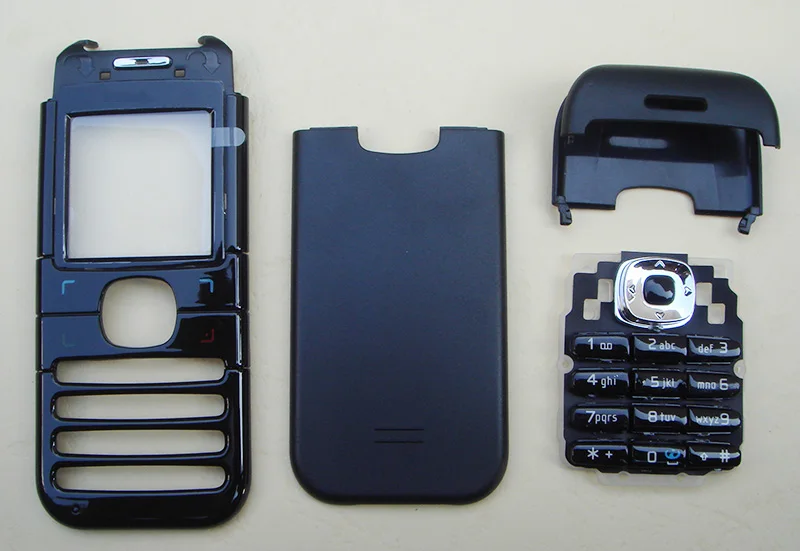 Новый полный корпус мобильного телефона Чехол клавиатура для Nokia 6030|Корпусы и