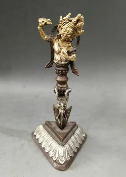 

Antique Nepalese King Kong pestle antique tantrum with base free delivery