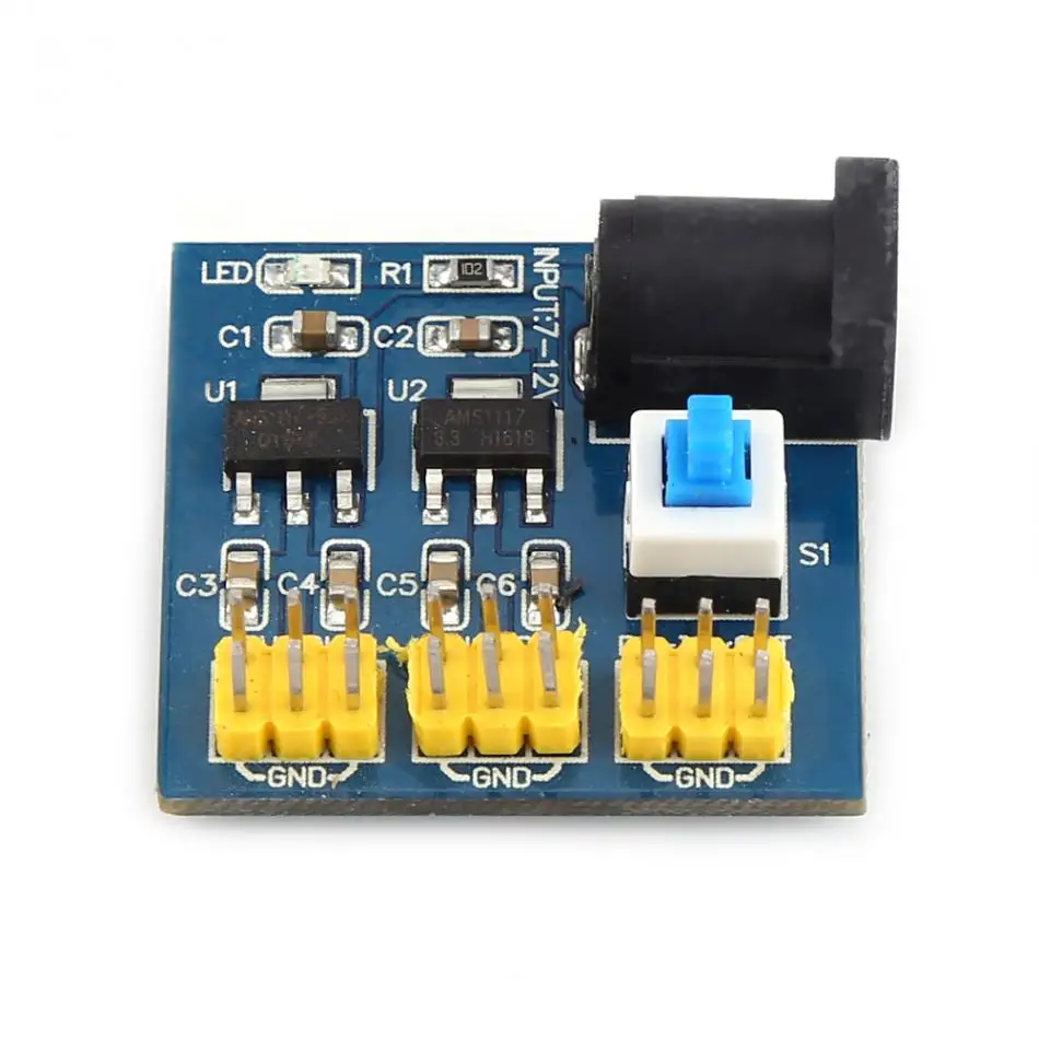 

VBESTLIFE DC-DC Voltage Converter Multi-output Step-down Power Supply Module 12V to 3.3V/5V/12V High Qaulity