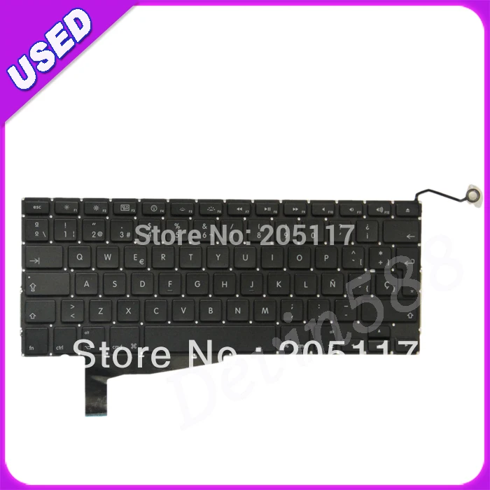 

LAPTOP SP Keyboard FOR Apple MacBook Pro Unibody 15" A1286 2008 Year
