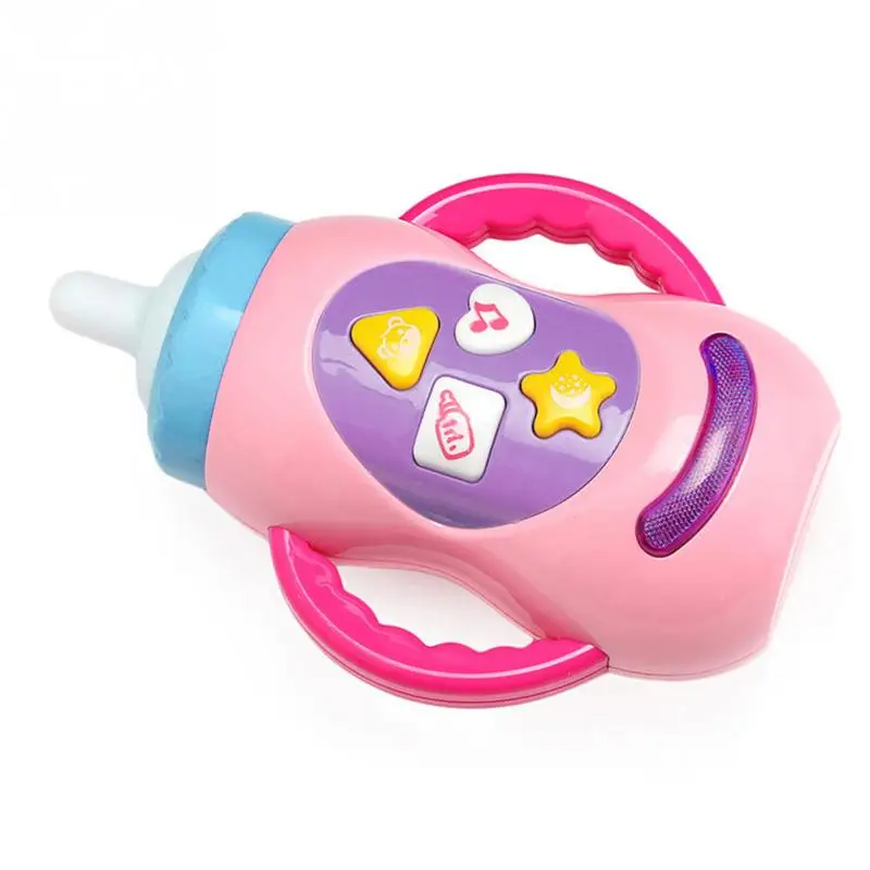 Cute Milk bottle learning toy / baby toys with sound and light / child