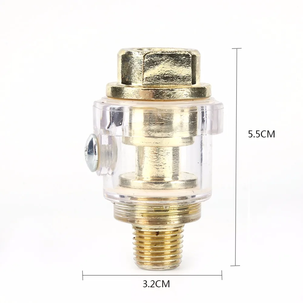 

1/4 Inch NPT In-Line Oiler Lubricator air compressor Pipecompresseur d'air Pneumatic Tool Accessories