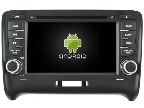 Cheap Android 8.0 CAR Audio DVD player FOR AUDI TT (2006-2014) gps Multimedia head device unit receiver BT WIFI 1