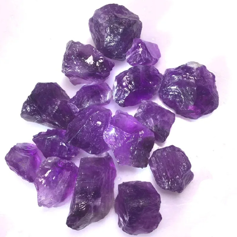 100 г натуральный сырой камень Темный аметист неправильный Природный Горный фиолетовый минеральный кварц кристаллы натуральные камни