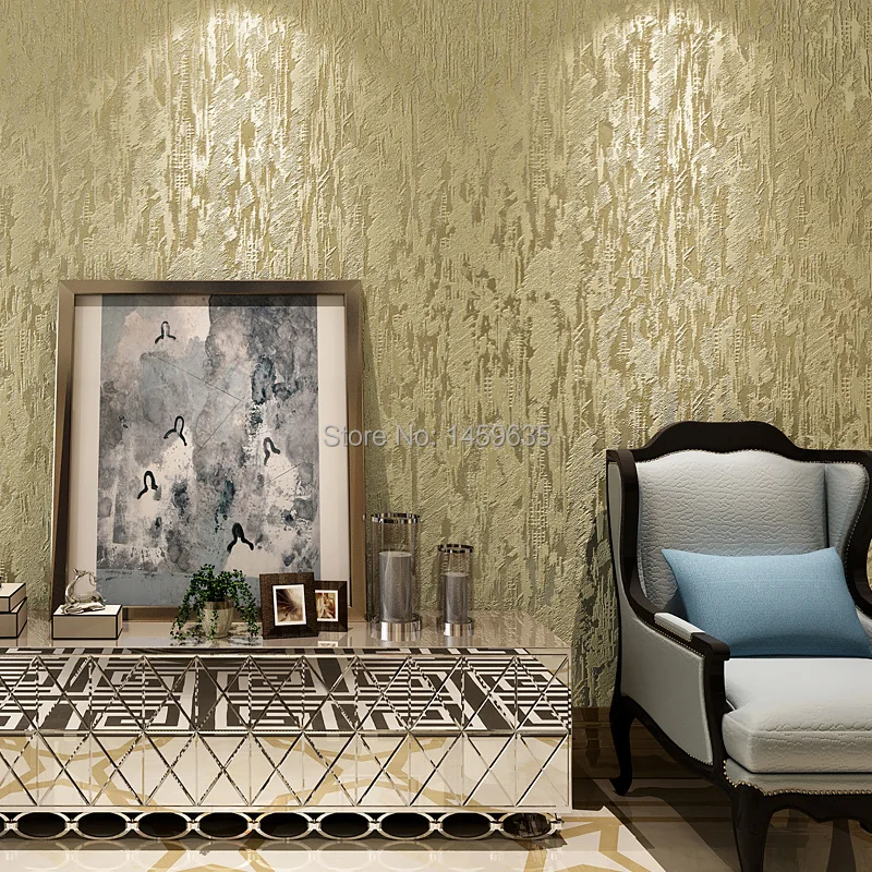 

Thick Non-Woven Wallpaper Plain Solid Color Irregularities Stereoscopic 3D Flockingwallpaper Bedroom Wallpaper Minimalist