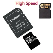 Реальная емкость! 32 Гб картридер 2 микро-sd карты Class10 U1 флеш-карты памяти TF с адаптером SD карты 4,0 UHS-II, Скорость SD SDHC карты