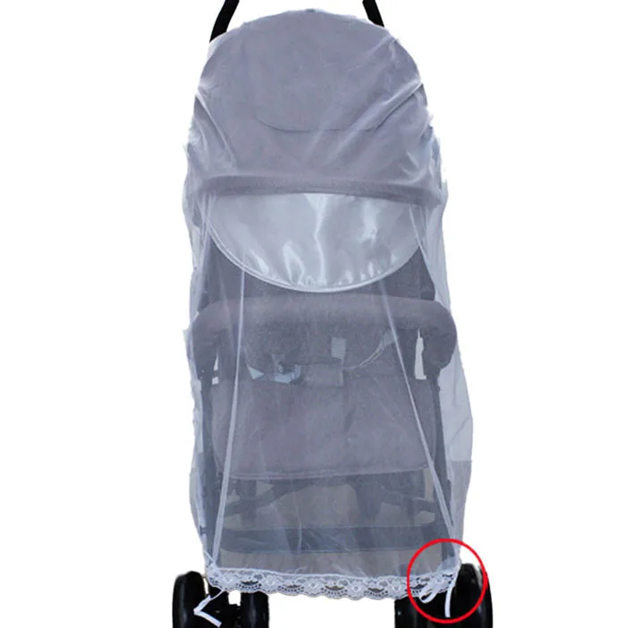 Универсальная детская коляска с москитной сеткой, кружевная безопасная детская коляска с насекомыми, детская коляска, кровать, сетка