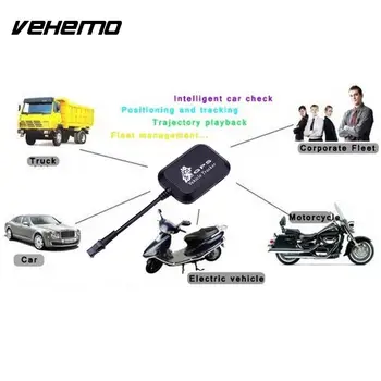 

Vehemo Vehicle Car GPRS GSM GPS Tracker 4 Bands Real Time Tracking Anti-theft Monitor