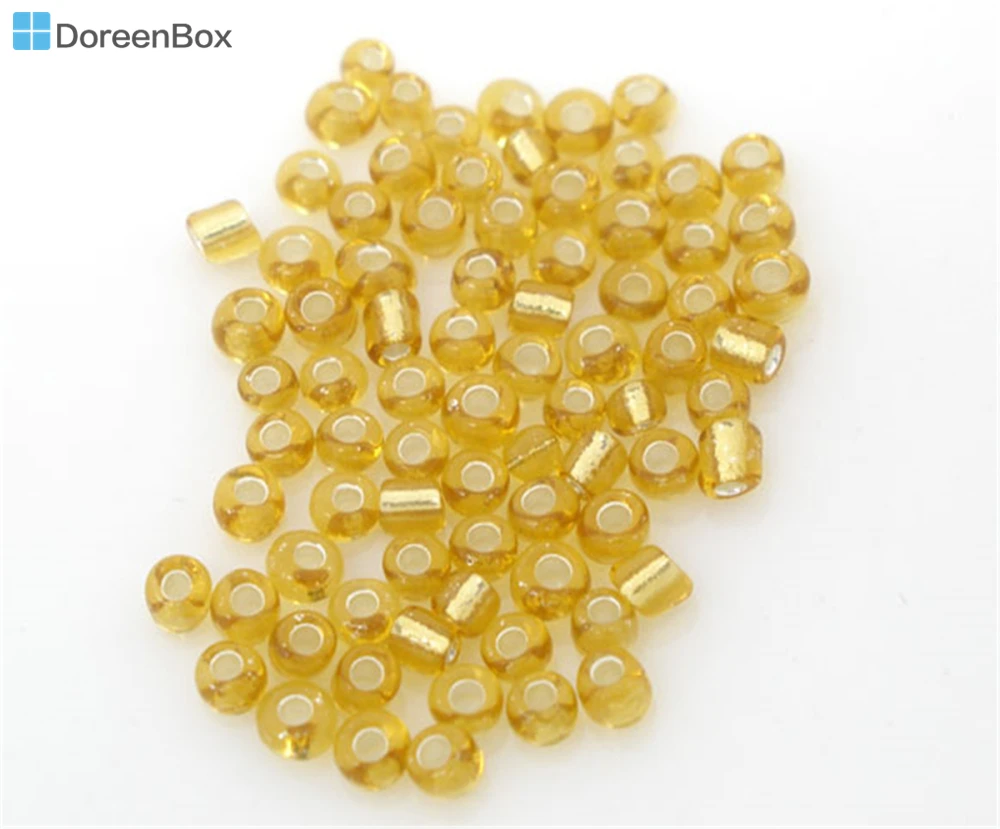 

Doreen Box 100 Grams Smoky 10/0 Glass Seed Beads 2x2mm Findings (B04187)