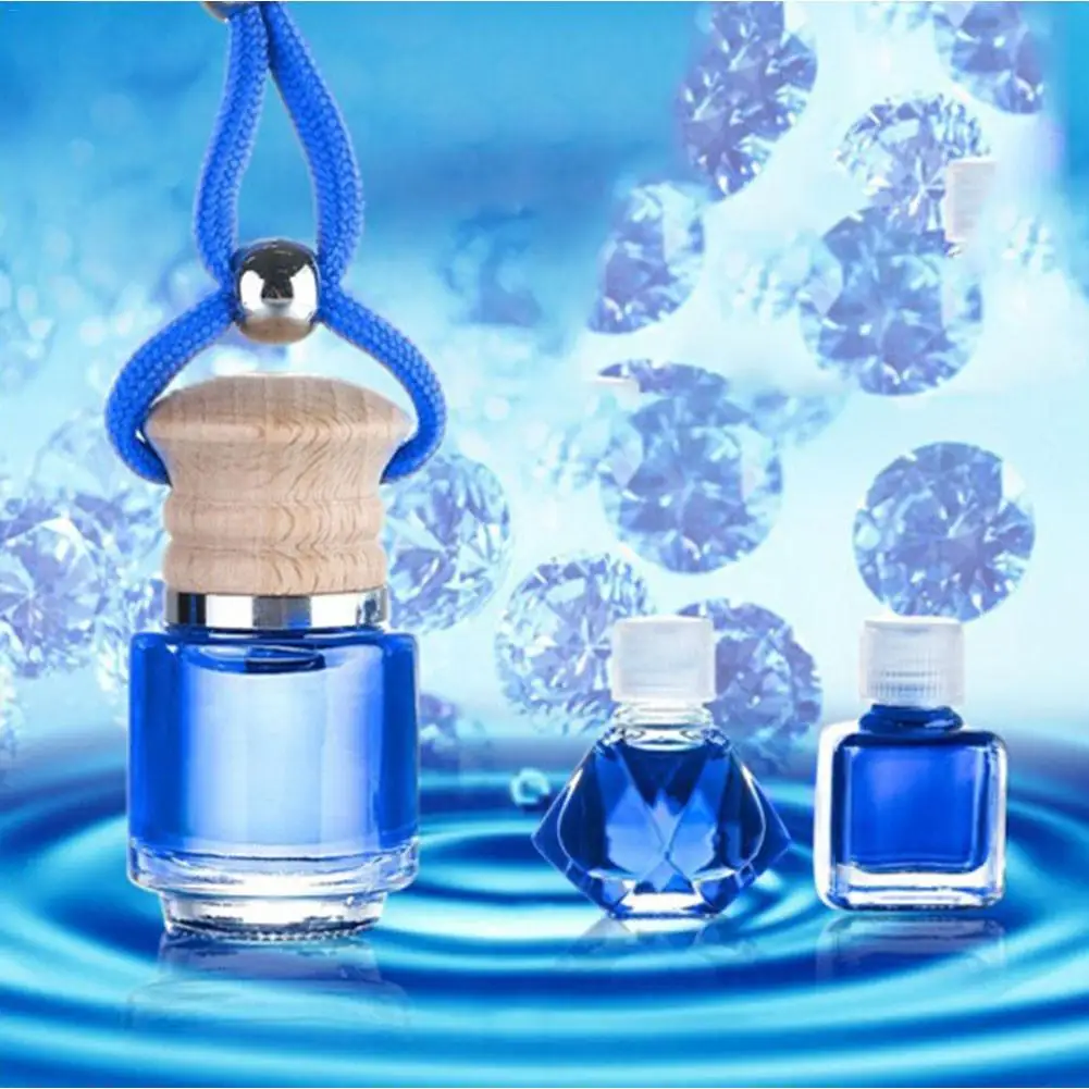 Universal 3PCS 10ml/pcs Car Perfume Oil Pendant Aromatherapy Scented Car Air Freshener Interior Accessory