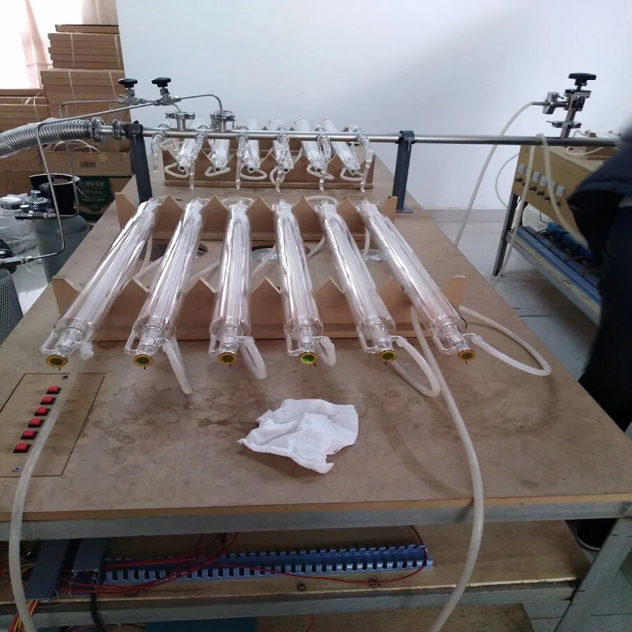Laser rohr CO2 laser rohr 40W50W60W80W100W laser schneiden maschine gravur maschine zubehör Laser rohr CO2 laser rohr 40W50W60W80W100W laser schneiden maschine gravur maschine zubehör