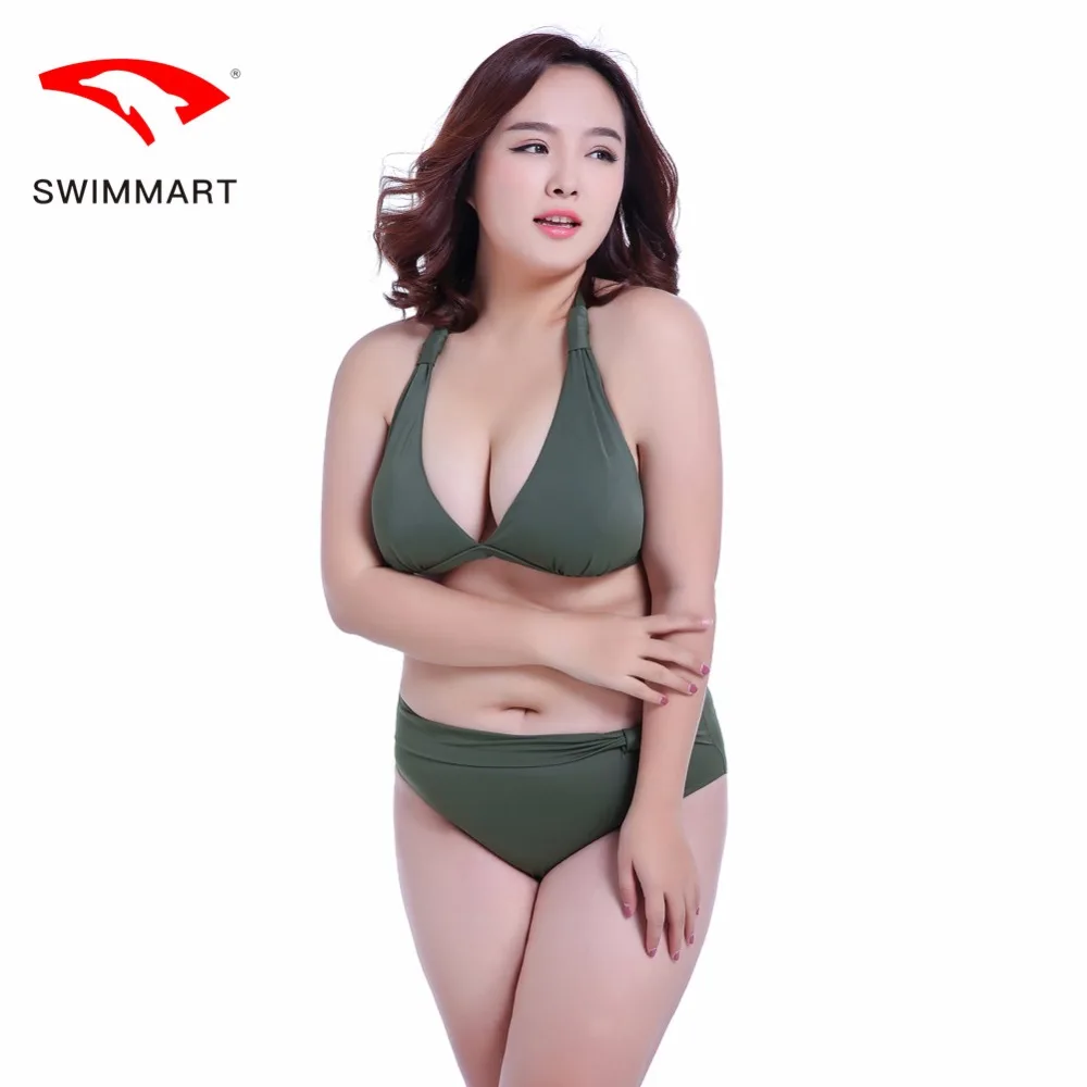 

SWIMMART bikini green high waist swimsuit swimwear women plus size swimwear bathing suit swimming suit bikini push up bikinis