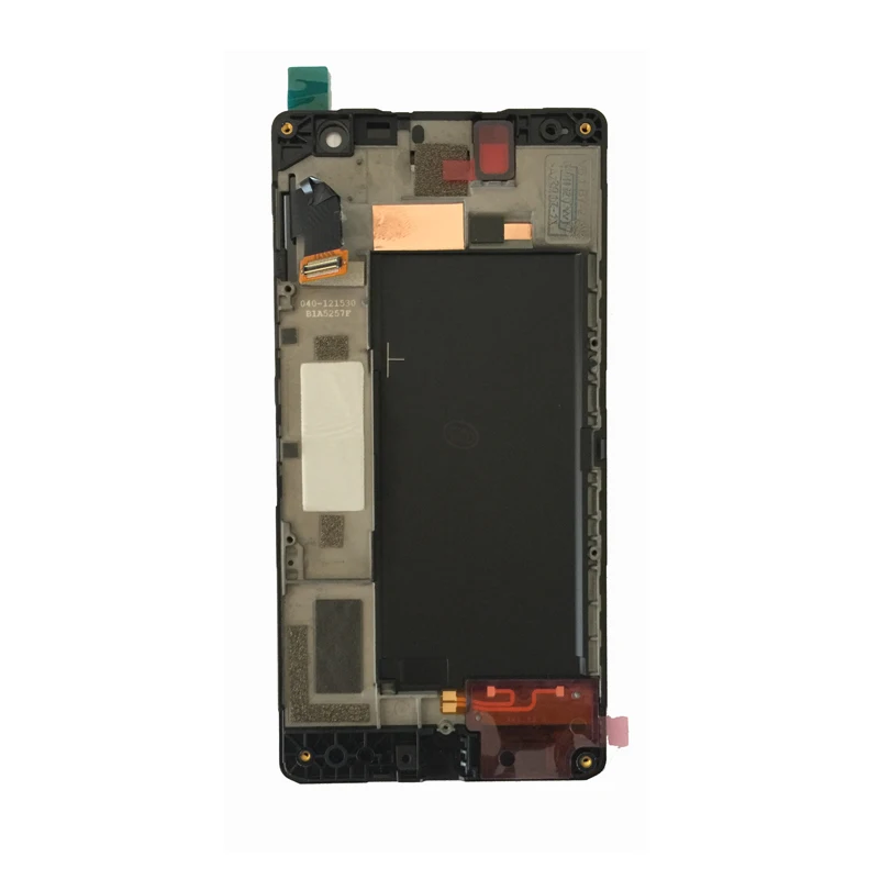 Продажа 100% оригинал для Nokia lumia 730 735 lcd дисплей кодирующий преобразователь сенсорного экрана в сборе с рамкой или lumia 730 lcd без рамки