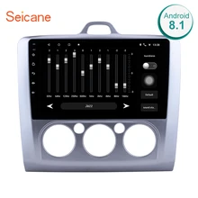Seicane 2din Android 7.1/8.1 9 “Car Multimedia Player Radio di Navigazione GPS per 2004 2005 2006-2011 ford Focus Exi MT con WIFI