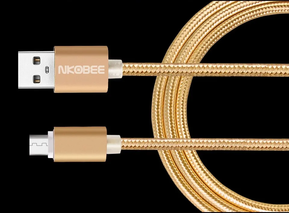 Aluminum Mobile Phone Cable For iPhone 5 6 Micro USB Charger USB Data Cable Charging For Samsung Galaxy S4 S5 S6 A3 A5 A7 M9 M7 (2)