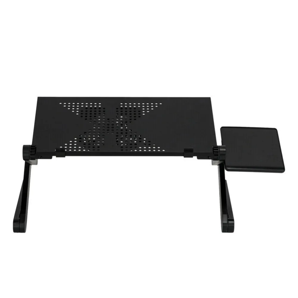 Переносная Складная регулируемая складной столик для ноутбука компьютерные столы с Тетрадь подставка, лоток для диван-кровать