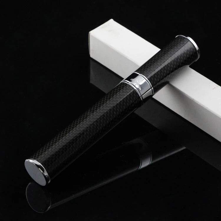 COHIBA Carbon Fiber Single Cigar Tube Portable Mini Humidor Black Cigarette Storage Box | Дом и сад