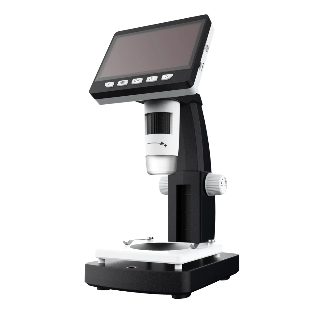 

Desktop 4.3'' LCD Digital USB Microscope With 1000x Magnification 2MP, Easily captures microscopic pictures and videos