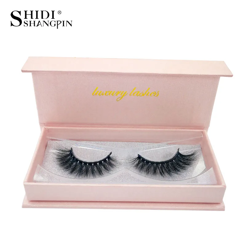 

SHIDISHANGPIN 1 pair 3d mink lashes natural long mink eyelashes soft hand made false eyelashes 1 box false mink lashes 3d