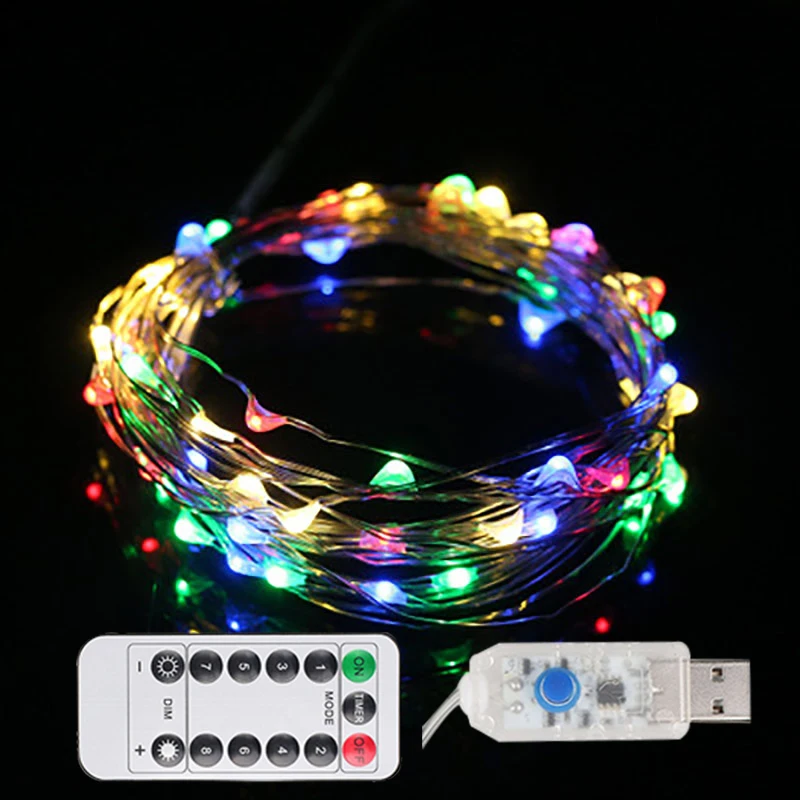 Feimefeiyou 10M/20m 100led copper Wire LED String Lights Starry Lights Christmas Fairy lights USB Powered+Remote Controller Feimefeiyou 10M/20m 100led copper Wire LED String Lights Starry Lights Christmas Fairy lights USB Powered+Remote Controller