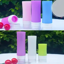 Силиконовые бутылки шампунь гель для душа кондиционер лосьон набор Открытый Дорожный флакон для косметических средств портативный путешественник может наполнять бутылку