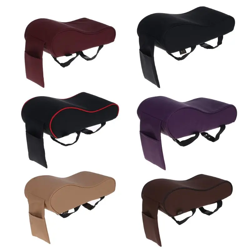 

Leather Car Armrest Pad Universal Auto Armrests Car Center Console Arm Rest Seat Box Pad Vehicle Protective Car Styling