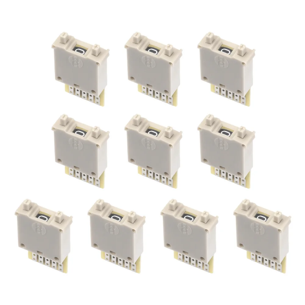Uxcell 10 шт. DIP переключатели BCD код переключатель KM2 0 9 цифровой для сборки и DIY