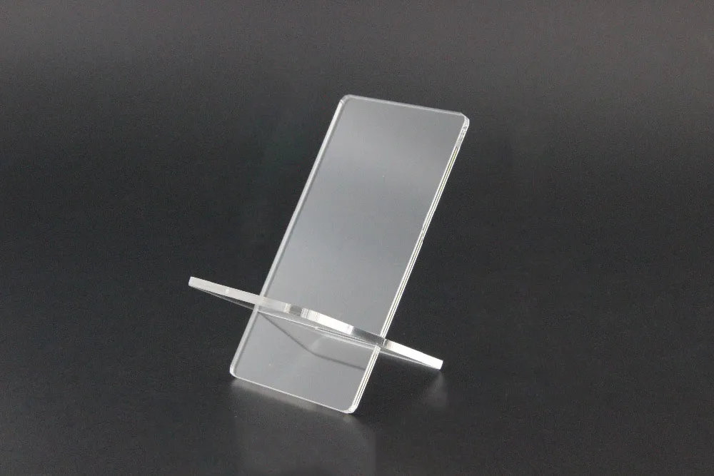 20PCS Clear Acrylic Mobile cell phone display stand holder racks