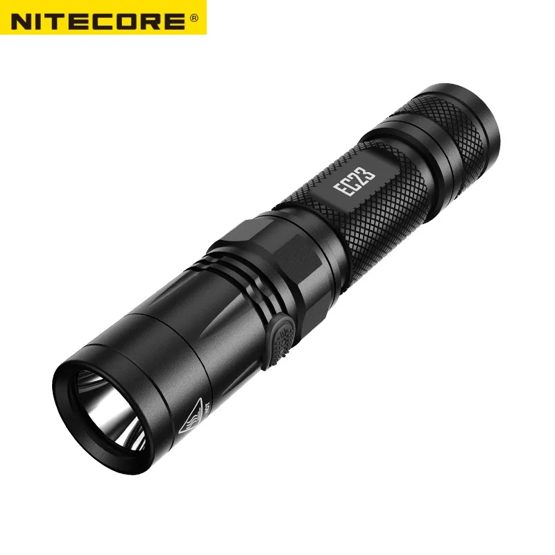  NITECORE 1800 Lumens LED Flashlight EC23 18650 Rechargeable Battery Waterproof Outdoor Camping Port