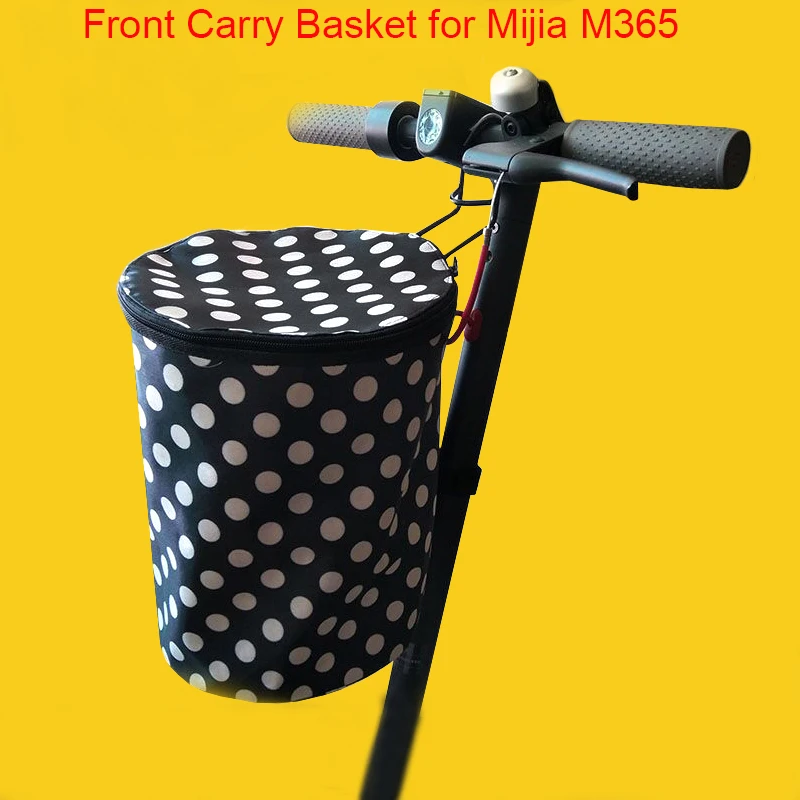 Electric Scooter Carry Front Bag Basket Shelf for Xiaomi Mijia M365 Scooter Electric Skateboard Bike Storage Handbag Durable Electric Scooter Carry Front Bag Basket Shelf for Xiaomi Mijia M365 Scooter Electric Skateboard Bike Storage Handbag Durable